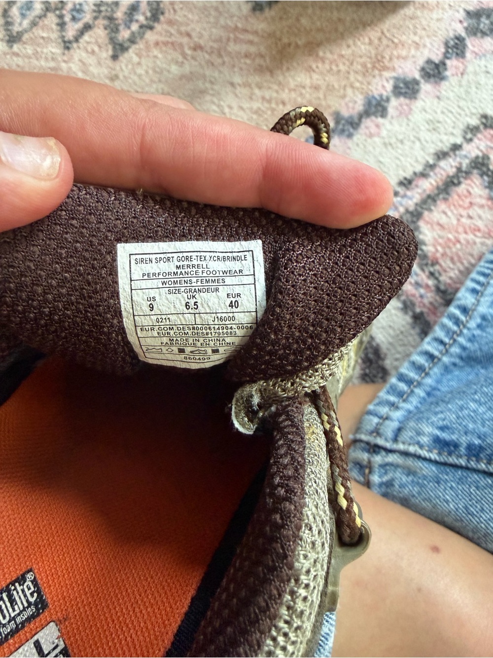 Merrell Siren Sport Hiking Shoe - Picture 11 of 11
